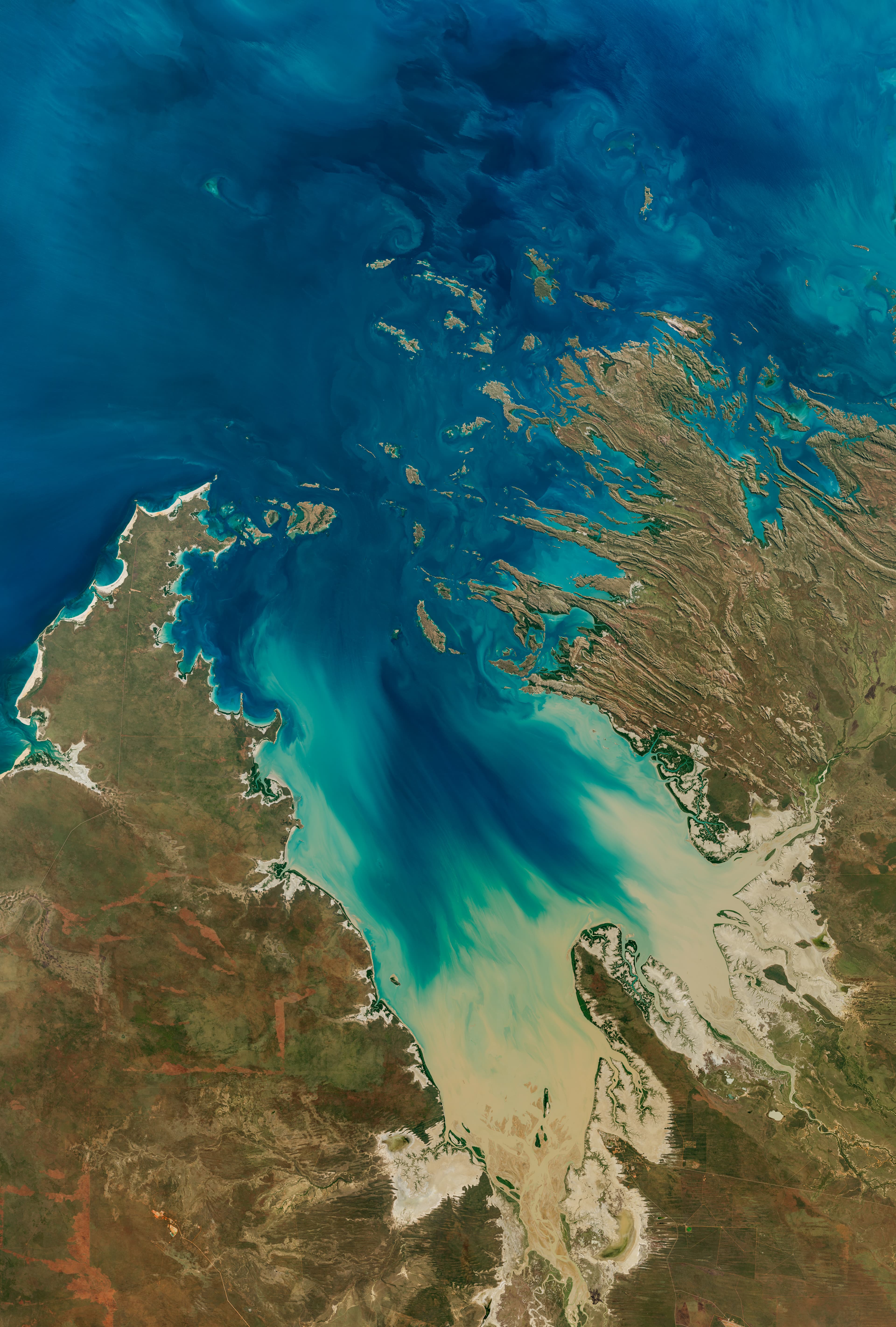 Landsat 9, Buccaneer Takımadaları