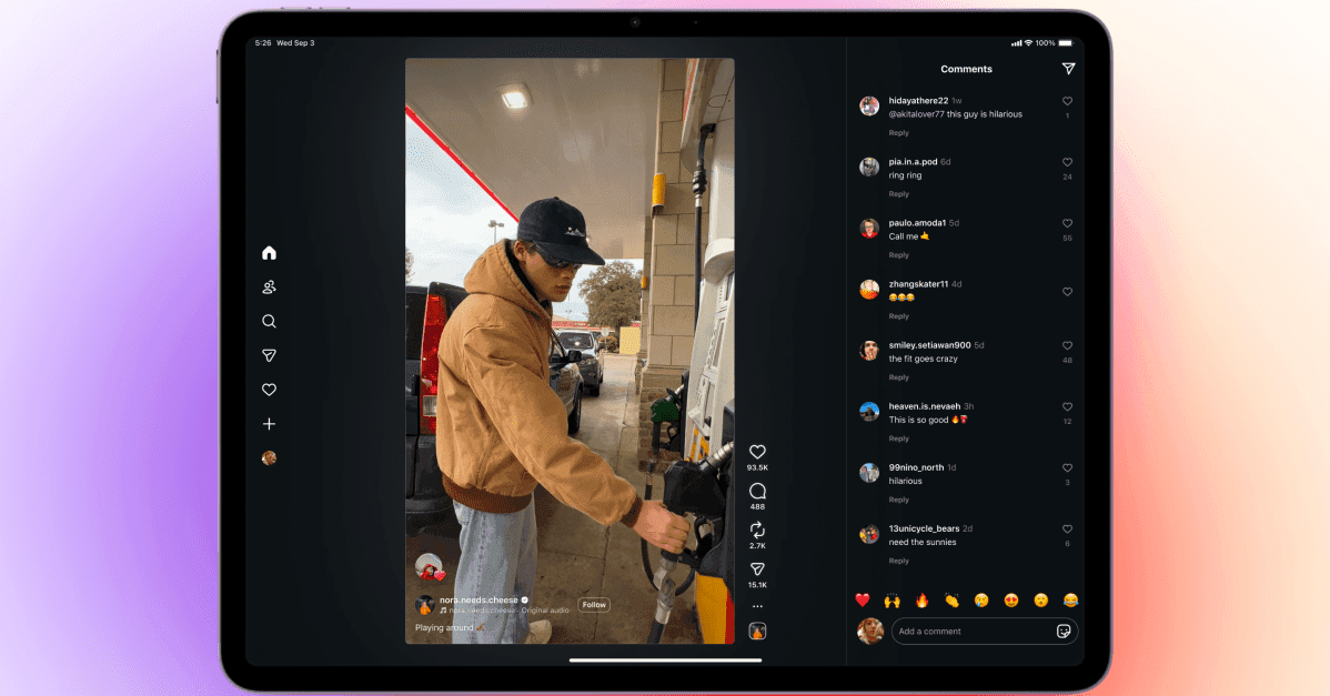 Instagram 15 yıl sonra iPad'e geliyor