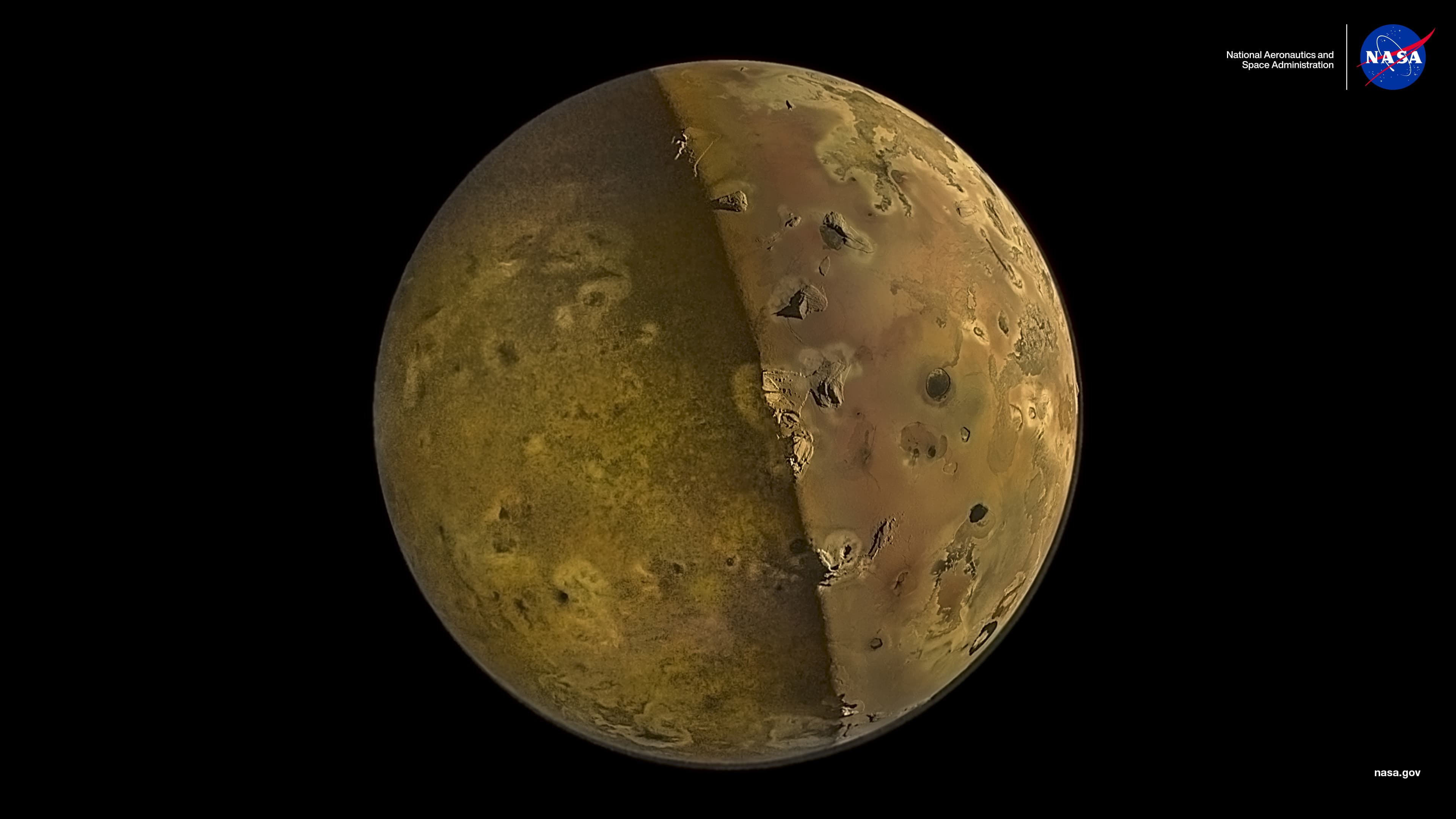 Jüpiter'in Volkanik Ay Io - NASA
