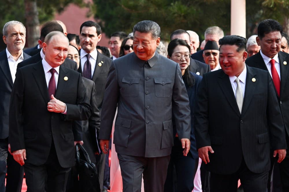 XI, Putin, Kim Batı'ya Mesaj Gönder