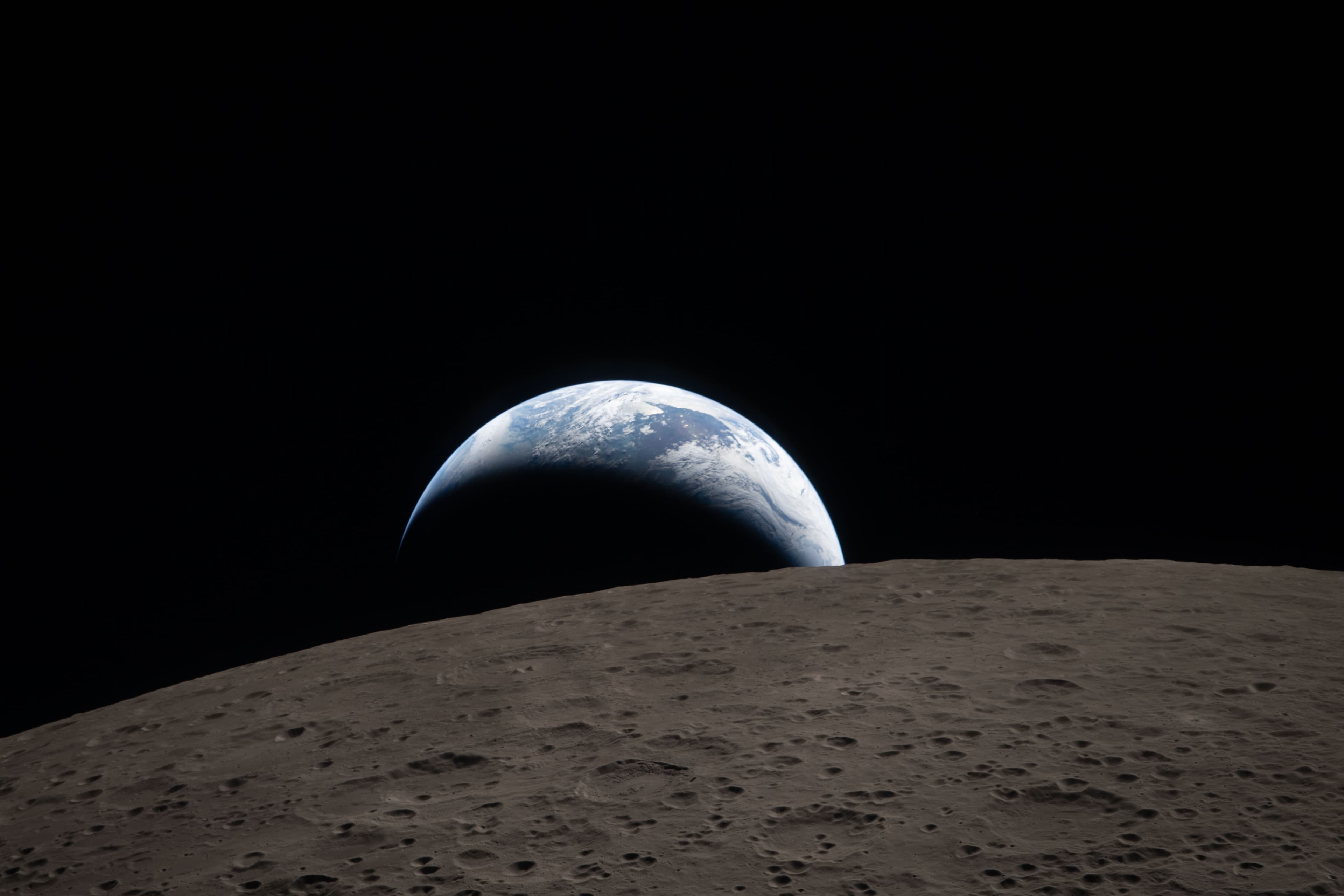Dünya Batımı - NASA