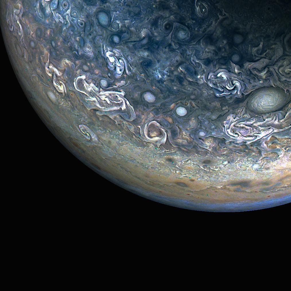 Renkli, Kaotik Jüpiter - NASA