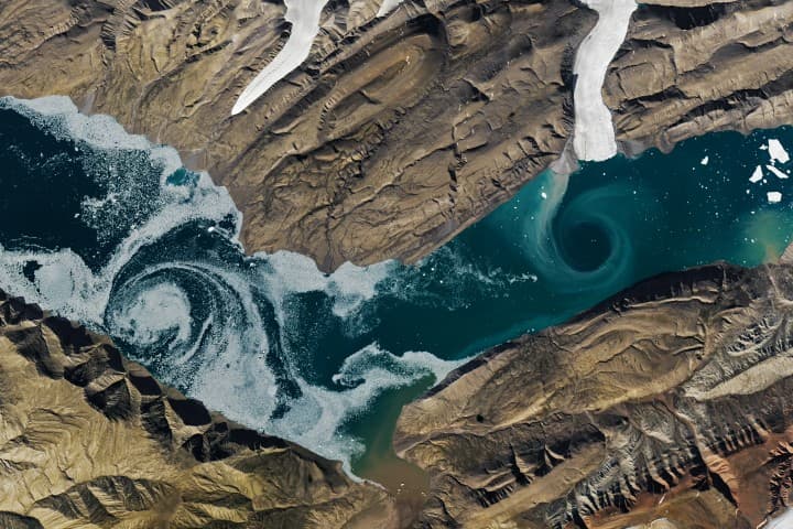 Cañon Fiord'un Dönen Suları - NASA Bilimi