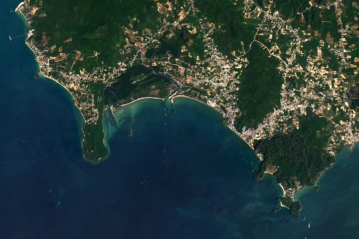 Tayland'ın Krabi Sahili - NASA Bilimi