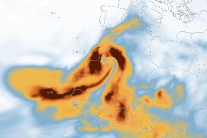 Toz Salgını Avrupa'ya Ulaştı - NASA Bilimi