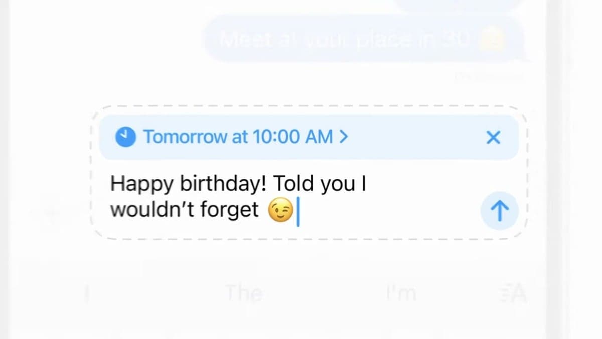 How to schedule texts on iPhone