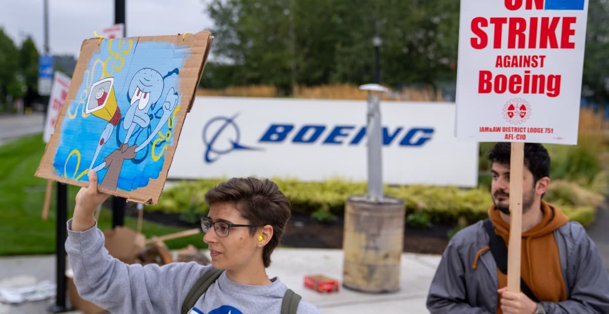 Why Boeing workers are on strike